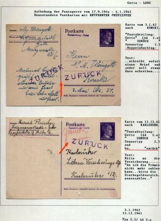 GHETTO LODZ (LITZMANNSTADT) 1939-1945 – Blatt 902