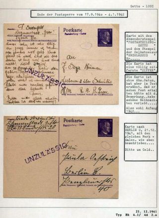 GHETTO LODZ (LITZMANNSTADT) 1939-1945 – Blatt 908