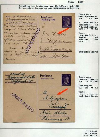 GHETTO LODZ (LITZMANNSTADT) 1939-1945 – Blatt 916