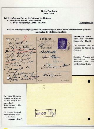 GHETTO LODZ (LITZMANNSTADT) 1939-1945 – Blatt 926