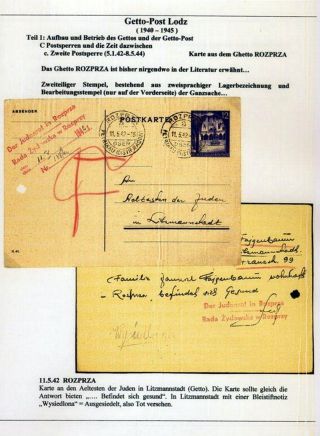 GHETTO LODZ (LITZMANNSTADT) 1939-1945 – sheet 934