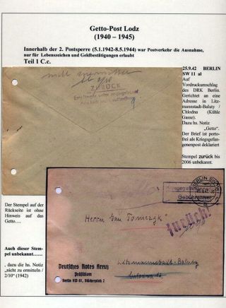 GHETTO LODZ (LITZMANNSTADT) 1939-1945 – sheet 939