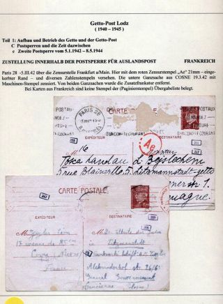 GHETTO LODZ (LITZMANNSTADT) 1939-1945 – sheet 949