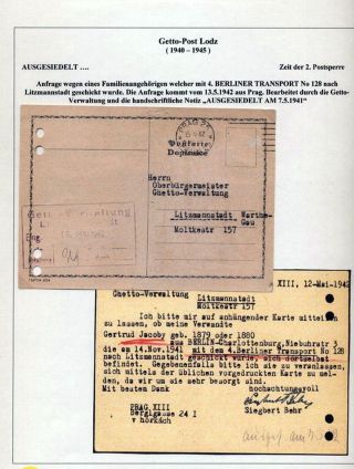 GHETTO LODZ (LITZMANNSTADT) 1939-1945 – sheet 972