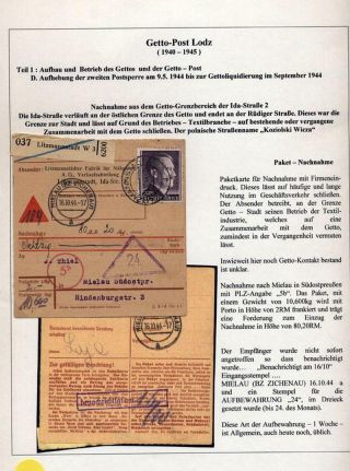 GHETTO LODZ (LITZMANNSTADT) 1939-1945 – sheet 992