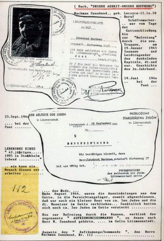 GHETTO LODZ (LITZMANNSTADT) 1939-1945 – sheet 1000