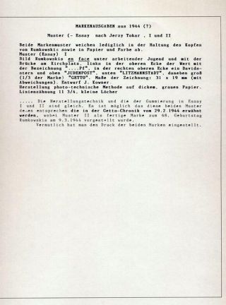 GHETTO LODZ (LITZMANNSTADT) 1939-1945 – sheet 1010
