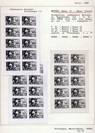 GHETTO LODZ (LITZMANNSTADT) 1939-1945 – sheet 1015