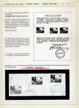 GHETTO LODZ (LITZMANNSTADT) 1939-1945 – sheet 1030