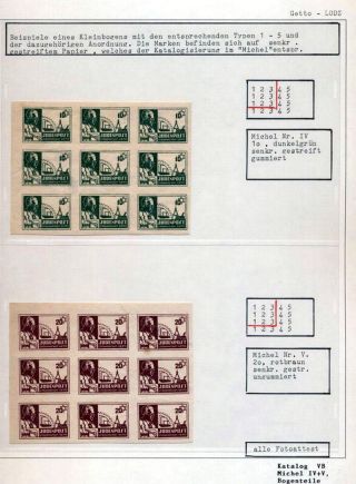GHETTO LODZ (LITZMANNSTADT) 1939-1945 – sheet 1037