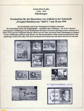 GHETTO LODZ (LITZMANNSTADT) 1939-1945 – Blatt 1050