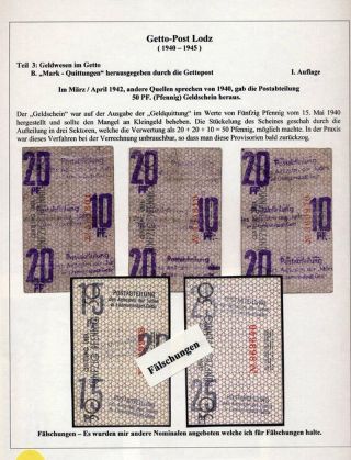 GHETTO LODZ (LITZMANNSTADT) 1939-1945 – sheet 1057