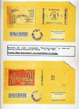 GHETTO LODZ (LITZMANNSTADT) 1939-1945 – sheet 1071