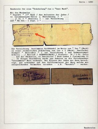 GHETTO LODZ (LITZMANNSTADT) 1939-1945 – sheet 1075