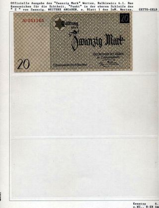 GHETTO LODZ (LITZMANNSTADT) 1939-1945 – Blatt 1108