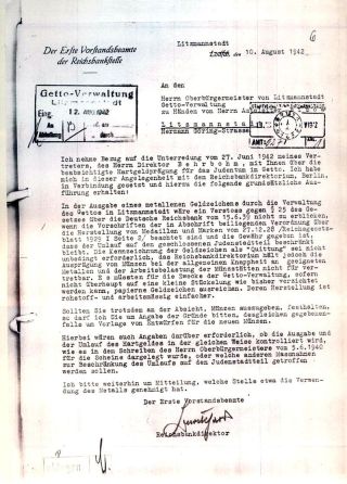GHETTO LODZ (LITZMANNSTADT) 1939-1945 – sheet 1131