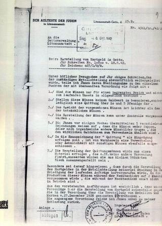 GHETTO LODZ (LITZMANNSTADT) 1939-1945 – sheet 1133