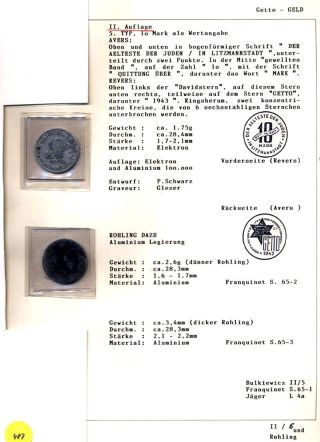 GHETTO LODZ (LITZMANNSTADT) 1939-1945 – sheet 1140