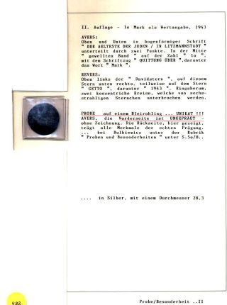 GHETTO LODZ (LITZMANNSTADT) 1939-1945 – sheet 1145