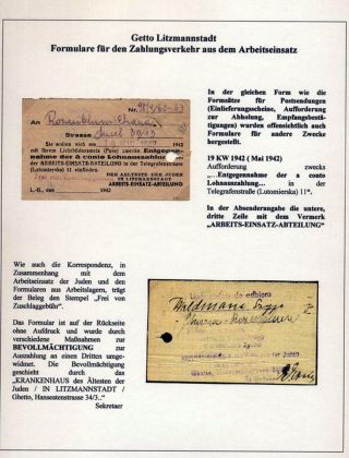 GHETTO LODZ (LITZMANNSTADT) 1939-1945 – sheet 1154