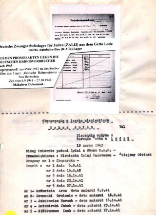 GHETTO LODZ (LITZMANNSTADT) 1939-1945 – sheet 1176