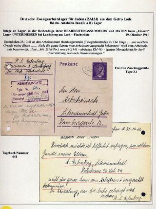 GHETTO LODZ (LITZMANNSTADT) 1939-1945 – sheet 1188