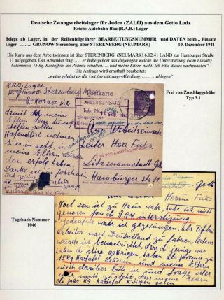 GHETTO LODZ (LITZMANNSTADT) 1939-1945 – Blatt 1205