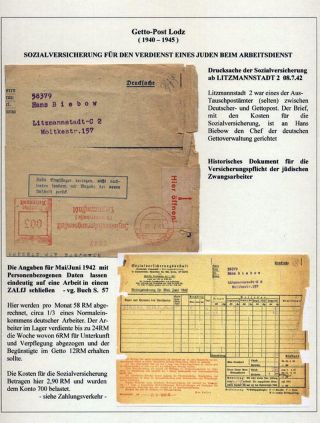 GHETTO LODZ (LITZMANNSTADT) 1939-1945 – Blatt 1215