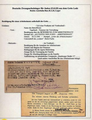 GHETTO LODZ (LITZMANNSTADT) 1939-1945 – sheet 1220