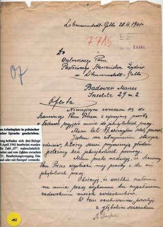 GHETTO LODZ (LITZMANNSTADT) 1939-1945 – sheet 1224