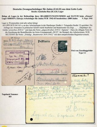 GHETTO LODZ (LITZMANNSTADT) 1939-1945 – Blatt 1241