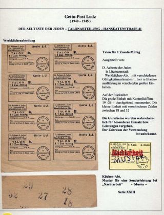 GHETTO LODZ (LITZMANNSTADT) 1939-1945 – Blatt 1246