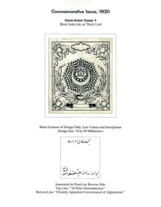 AFGHANISTAN: AMANULLAH PERIOD, 1920-1929 – sheet 3