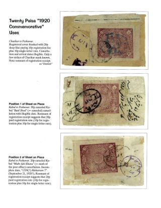 AFGHANISTAN: AMANULLAH ZEITRAUM 1920-1929 – Blatt 17