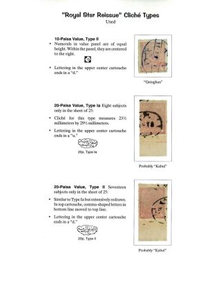 AFGHANISTAN: AMANULLAH ZEITRAUM 1920-1929 – Blatt 52