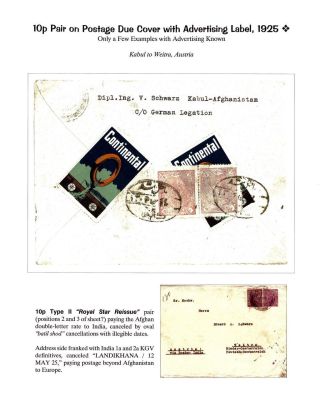 AFGHANISTAN: AMANULLAH ZEITRAUM 1920-1929 – Blatt 68