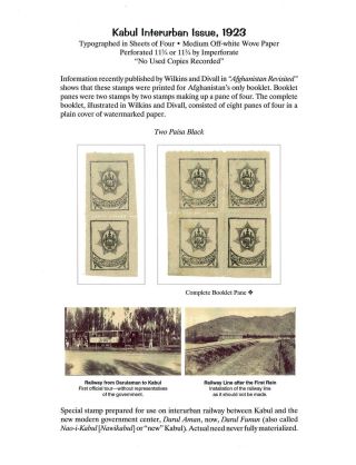 AFGHANISTAN: AMANULLAH ZEITRAUM 1920-1929 – Blatt 80