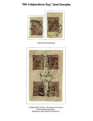 AFGHANISTAN: AMANULLAH ZEITRAUM 1920-1929 – Blatt 86