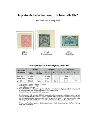 AFGHANISTAN: AMANULLAH ZEITRAUM 1920-1929 – Blatt 96