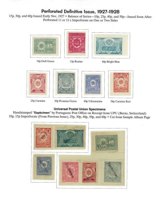 AFGHANISTAN: AMANULLAH ZEITRAUM 1920-1929 – Blatt 104
