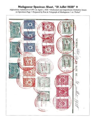 AFGHANISTAN: AMANULLAH ZEITRAUM 1920-1929 – Blatt 105