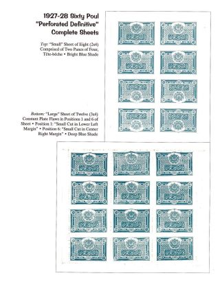 AFGHANISTAN: AMANULLAH ZEITRAUM 1920-1929 – Blatt 109