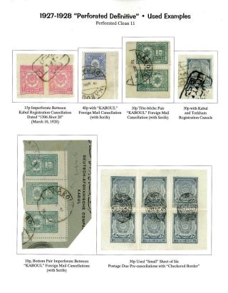 AFGHANISTAN: AMANULLAH ZEITRAUM 1920-1929 – Blatt 110