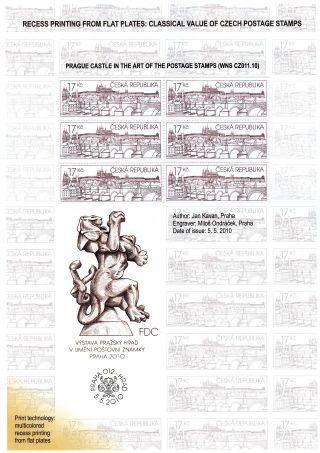 POŠTOVNÍ ZNÁMKY ČESKÉ REPUBLIKY 2009-2011 – list 2
