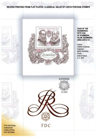 POŠTOVNÍ ZNÁMKY ČESKÉ REPUBLIKY 2009-2011 – list 5