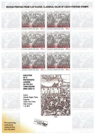 POŠTOVNÍ ZNÁMKY ČESKÉ REPUBLIKY 2009-2011 – list 6