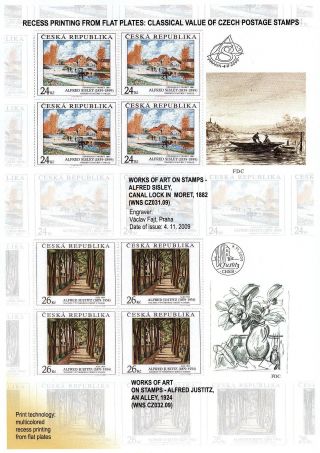 POŠTOVNÍ ZNÁMKY ČESKÉ REPUBLIKY 2009-2011 – list 9