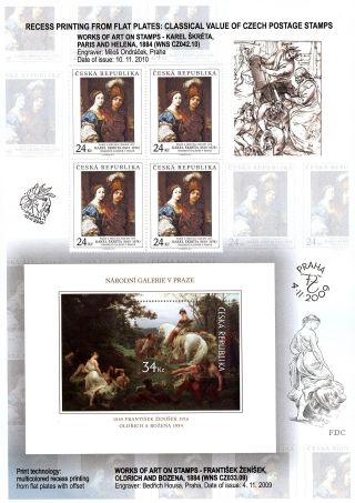 POŠTOVNÍ ZNÁMKY ČESKÉ REPUBLIKY 2009-2011 – list 10