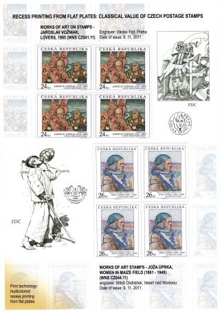 POŠTOVNÍ ZNÁMKY ČESKÉ REPUBLIKY 2009-2011 – list 12