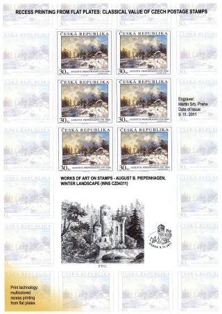 POŠTOVNÍ ZNÁMKY ČESKÉ REPUBLIKY 2009-2011 – list 13